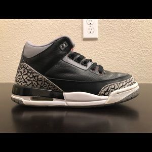 Jordan 3 black cement (grade school) 2011